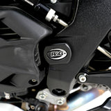 R&G Racing Black Frame Plug Fits Both Sides For 2013-2016 MV Agusta Brutale 675