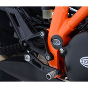 R&G Racing Black Frame Plug Kit For 2015-2016 KTM 1050 Adventure