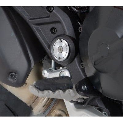 R&G Racing Silver Frame Plug RHS For 2013-2014 Ducati Hypermotard 821