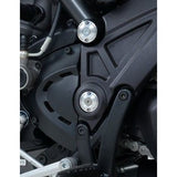 Kit de tapones de chasis plateados R&G Racing para Ducati Diavel 2011-2018