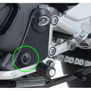 R&G Racing Black Frame Plug LHS Bottom For 2015-2017 Honda Crossrunner