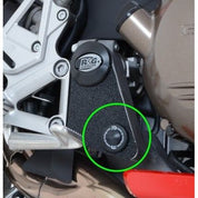 R&G Racing Black Frame Plug RHS Bottom For 2015-2017 Honda Crossrunner