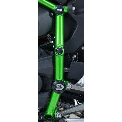 R&G Racing Black Frame Plug Kit For 2015-2020 Kawasaki Ninja H2 ZX1000