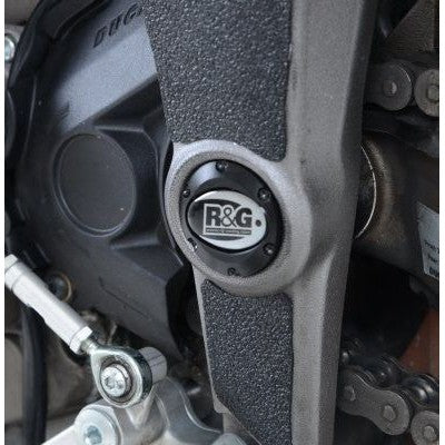 R&G Racing Black Frame Plug Lower Frame For 2015-2017 Ducati Multistrada 1200