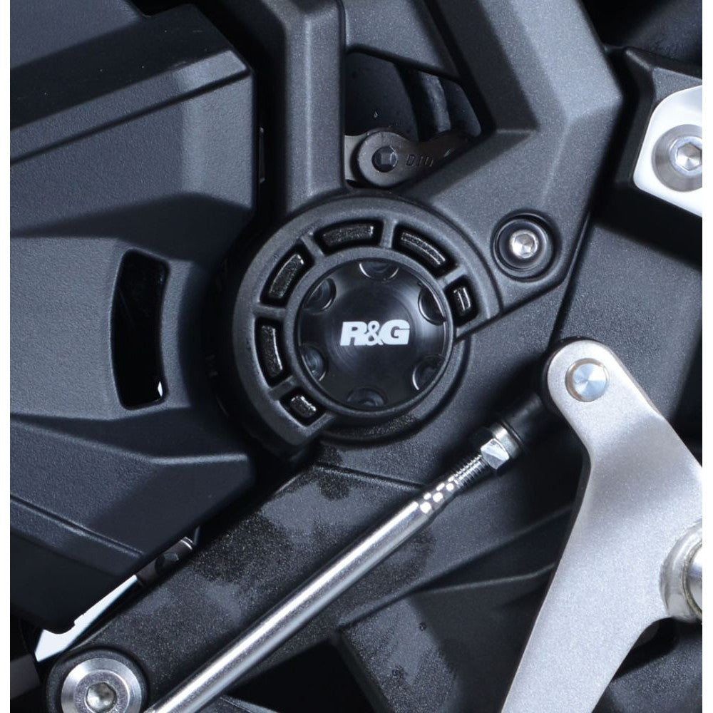 R&G Racing Black Frame Plug LHS For 2017-2020 Kawasaki Ninja 650 EX650