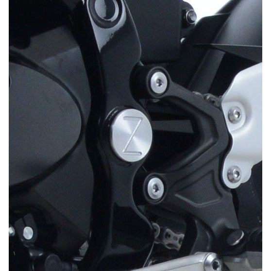 R&G Racing Silver Frame Plug RHS For 2018-2024 Kawasaki Z900RS FI0138SI