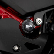 R&G Racing Black Frame Plug RHS For 2024-2025 Benelli TNT 125
