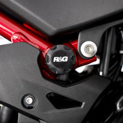 R&G Racing Black Frame Plug RHS For 2024-2025 Benelli TNT 125