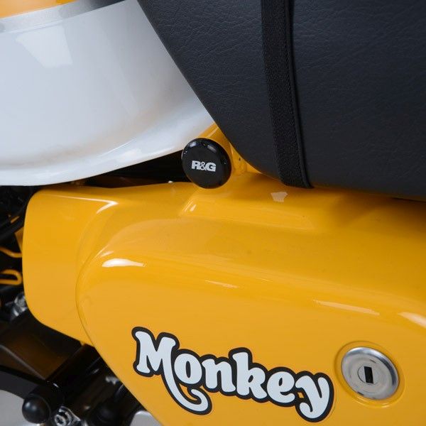 R&G Racing Black Frame Plug For 2019-2021 Honda Monkey Z125M FI0147BK