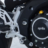 R&G Racing Black Frame Plug Pair For 2017-2021 Aprilia Shiver 900 FI0152BK
