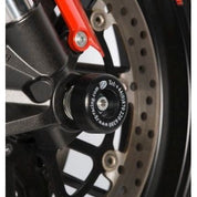 R&G Racing Black Fork Protectors For 2013-2018 Aprilia Caponord 1200