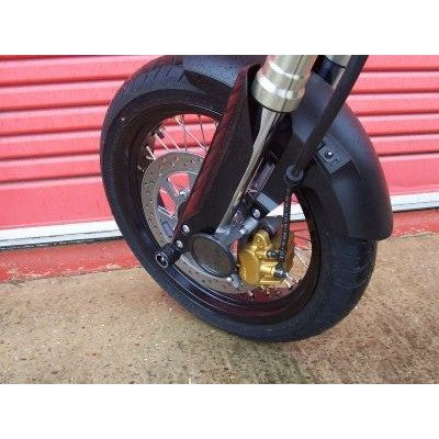 R&G Racing Black Fork Protectors For 2005-2012 Kawasaki ER-5 FP0036BK