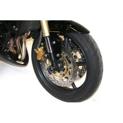 R&G Racing Black Fork Protectors For 2006-2012 Triumph Daytona 675