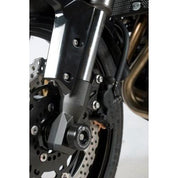 R&G Racing Black Fork Protectors For 2007-2009 Kawasaki Versys 650 KLE650A