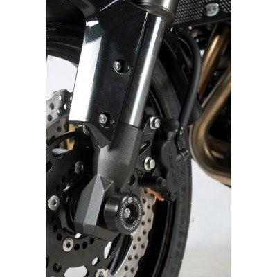 R&G Racing Black Fork Protectors For 2007-2009 Kawasaki Versys 650 KLE650A