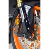 R&G Racing Black Fork Protectors For 2007-2016 Honda CBR600RR FP0061BK