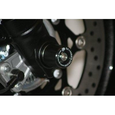 R&G Racing Black Fork Protectors For 2008-2009 Suzuki Bandit 1250S GSF1250S GT Faired