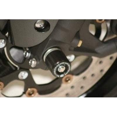 R&G Racing Black Fork Protectors For 2008 Suzuki B-King ABS