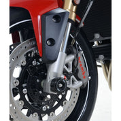 R&G Racing Black Fork Protectors For 2011-2012 Triumph Speed Triple