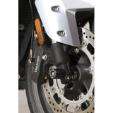 R&G Racing Black Fork Protectors For 2013-2018 Triumph Trophy 1200 FP0120BK