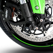 R&G Racing Black Fork Protectors For 2015-2024 Kawasaki Ninja ZX6R ZX636