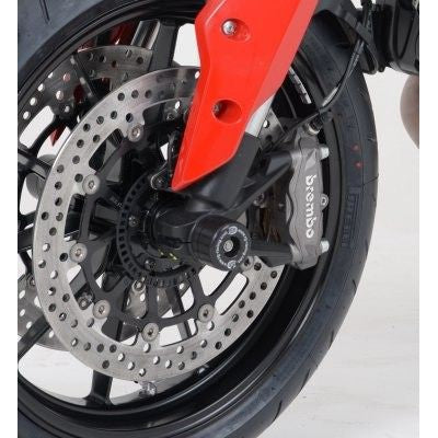 R&G Racing Black Fork Protectors For 2013-2014 Ducati Hypermotard 821