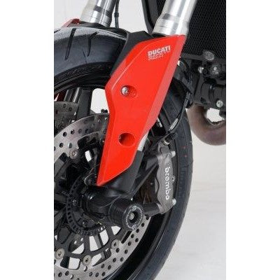 R&G Racing Black Fork Protectors For 2013-2014 Ducati Hypermotard 821