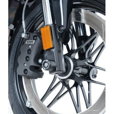 R&G Racing Black Fork Protectors For 2024-2025 EBR 1190SX FP0163BK