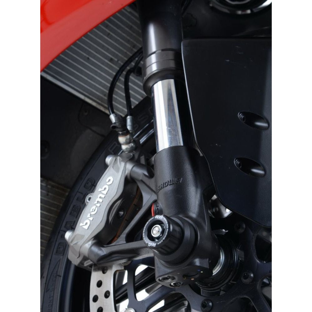 R&G Racing Black Fork Protectors For 2012-2015 Ducati 1199 Panigale