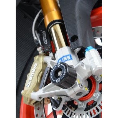 R&G Racing Black Fork Protectors For 2019-2024 Aprilia RSV4 1100 Factory