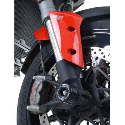 R&G Racing Black Fork Protectors For 2022-2024 Ducati DesertX