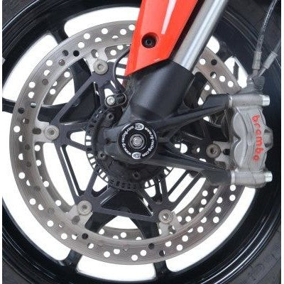 R&G Racing Black Fork Protectors For 2022-2024 Ducati DesertX