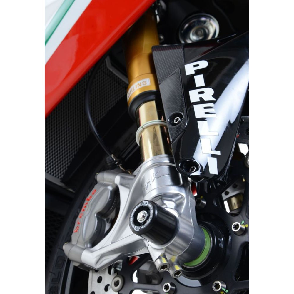 R&G Racing Black Fork Protectors For 2015-2018 MV Agusta F4RC FP0180BK