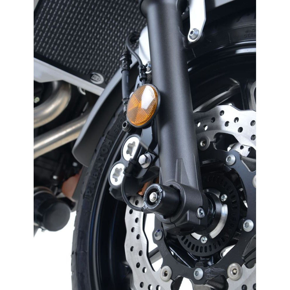 R&G Racing Black Fork Protectors For 2016-2021 Yamaha XSR700 FP0184BK