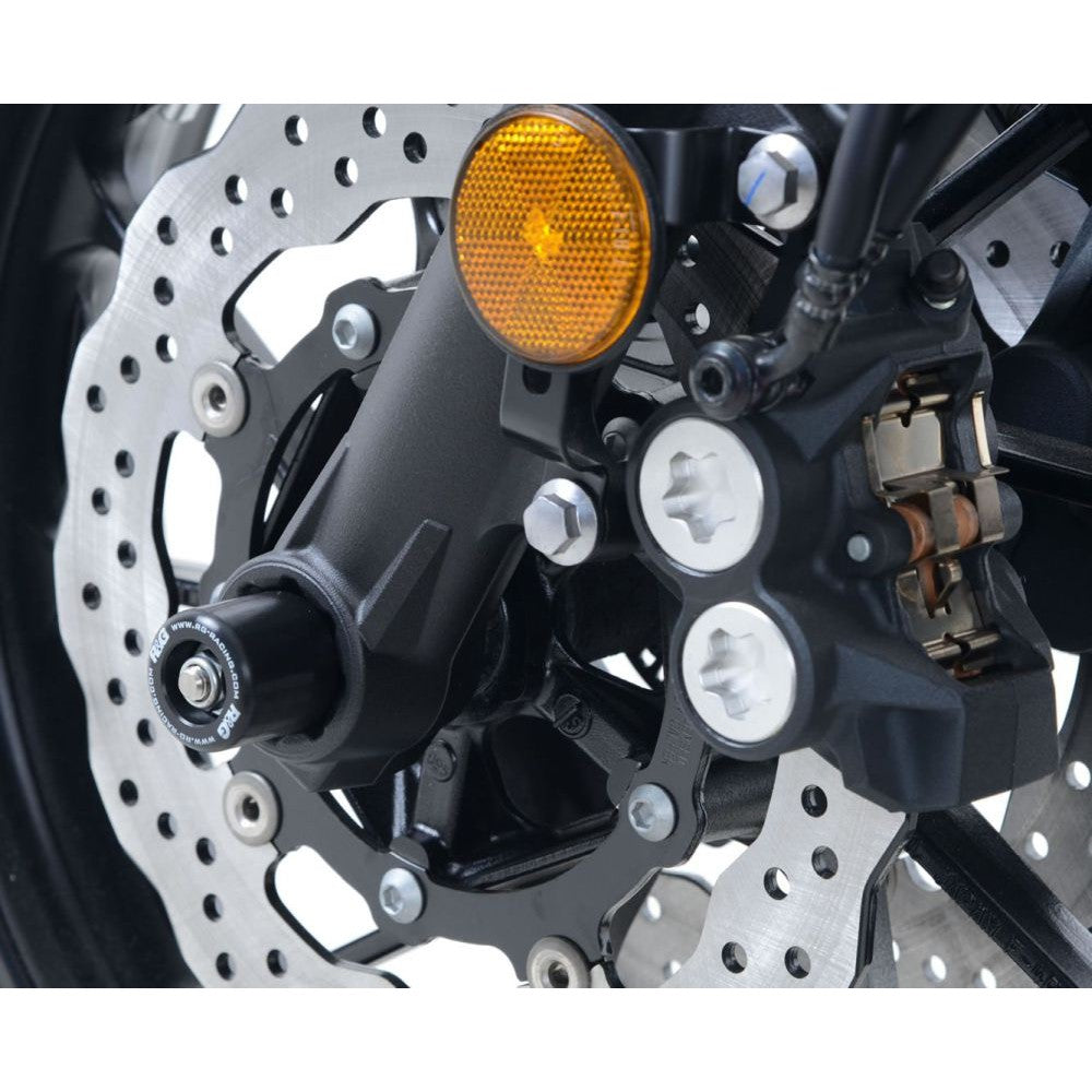 R&G Racing Black Fork Protectors For 2016-2021 Yamaha XSR700 FP0184BK