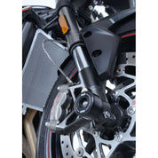 R&G Racing Black Fork Protectors For 2024-2024 Triumph Daytona 660