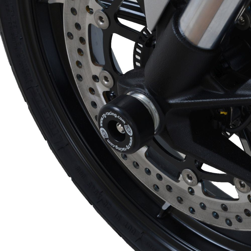 R&G Racing Black Fork Protectors For 2017-2021 Ducati Scrambler Desert Sled