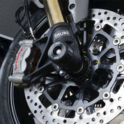 R&G Racing Black Fork Protectors For 2019-2020 Ducati Diavel 1260 S FP0225BK