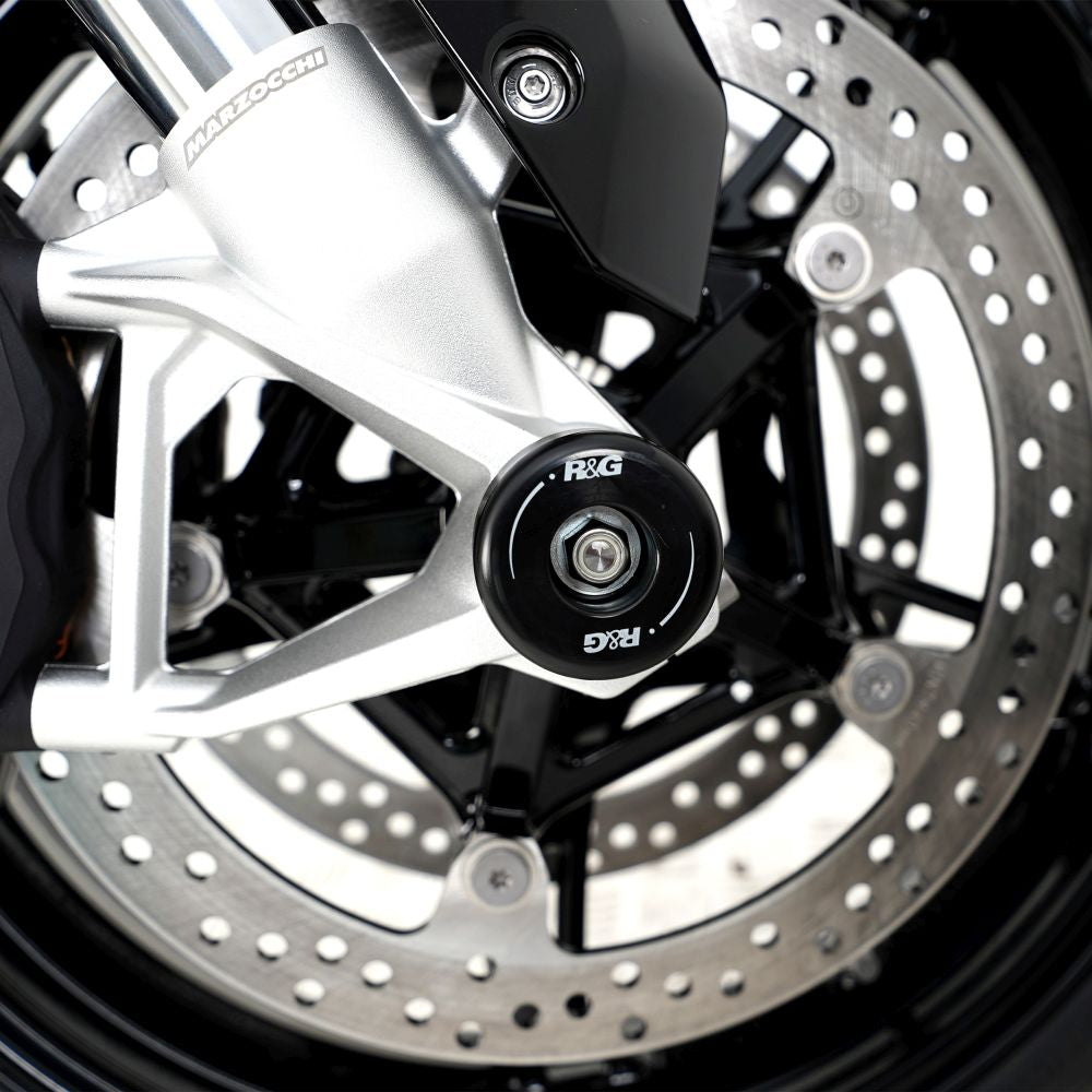 R&G Racing Black Fork Protectors For 2013-2014 BMW HP4