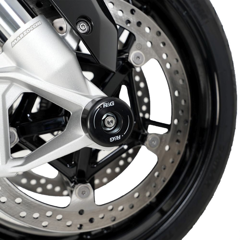 R&G Racing Black Fork Protectors For 2013-2014 BMW HP4