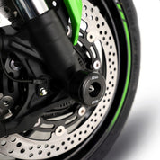 R&G Racing Black Fork Protectors For 2020-2024 Kawasaki Ninja ZX-25R