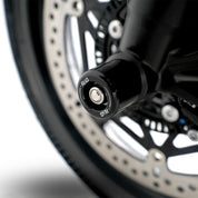 R&G Racing Black Fork Protectors For 2024-2024 Triumph Daytona 660