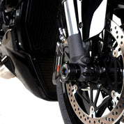 R&G Racing Black Fork Protectors For 2023-2024 Ducati Diavel V4 FP0276BK