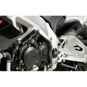 R&G Racing Black Crash Protectors - Frame Skidders For 2019-2020 Aprilia RSV4 1100 Factory