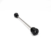 R&G Racing Black Front Spindle Sliders For 2020-2024 Triumph Daytona 765 Moto2