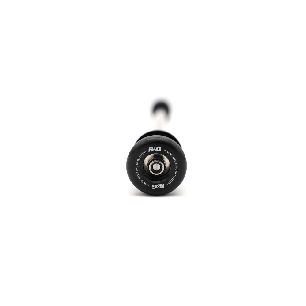 R&G Racing Black Front Spindle Sliders For 2021-2024 Ducati SuperSport 950 S