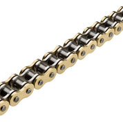 JT Sprockets HDS Super Heavy Duty Gold And Black Spring/Clip Link Chain 520-102