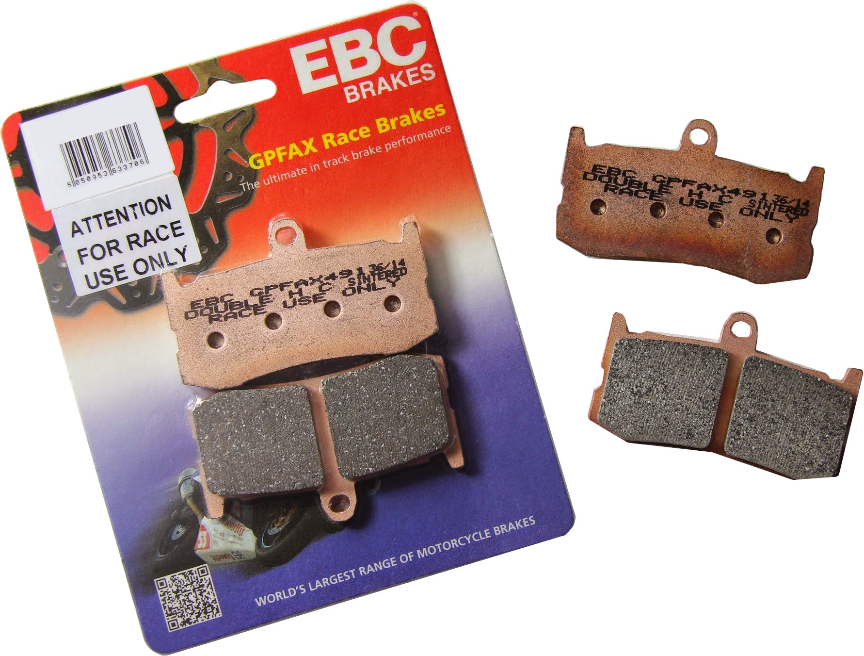 EBC 1 Pair GPFAX Sintered Racing Brake Pads MPN GPFAX244HH