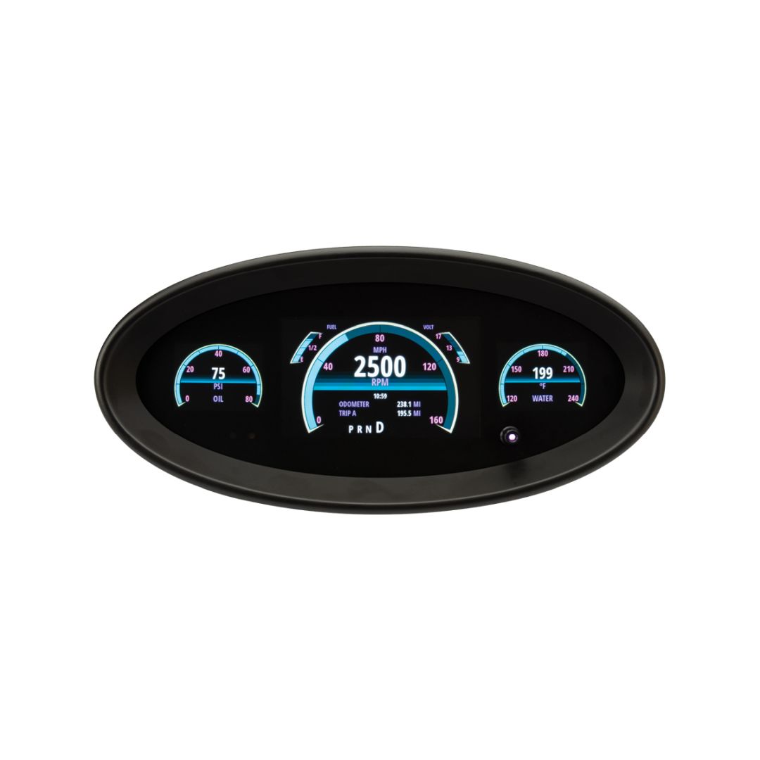 Dakota Digital GRFX Full Grafix Display Oval Gauge Set GRFX-2017