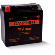 Yuasa Maintenance Free GYZ16H 12 Volt Battery YUAM716GH